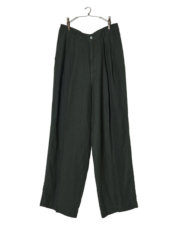 230149_pleat_trousers_bottle_green_a