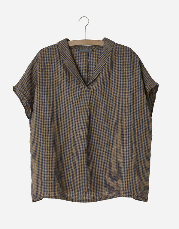 250210_Shawl_collar_top_rust_check_a