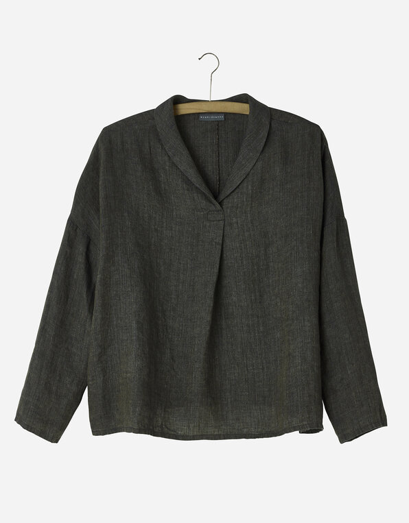 250216_Shawl_collar_blouse_green_a