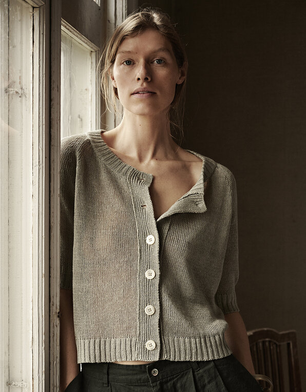 Linen knitwear clearance