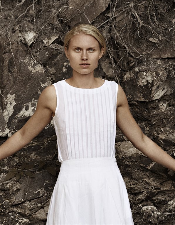 pleat top