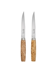 2 st. mora knife masur björk