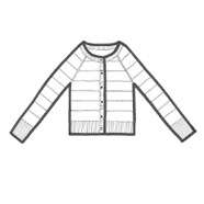 200209 striped cardigan