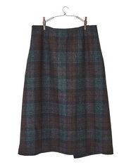 240202_tweed_wrap_skirt_bottle_green_b