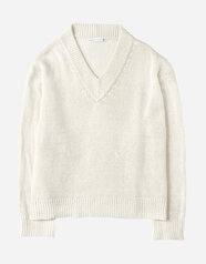 250110_V-neck_Sweater_White_a