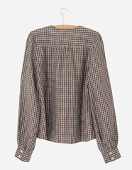 260231_Raw_Collar_Blouse_Brown_Check_b