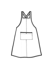 S.150105 apron dress