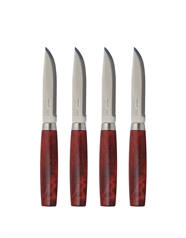 mora knife red 4 stk